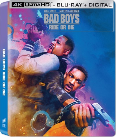 Bad Boys: Ride or Die (2024) (Steelbook)/Will Smith, Martin Lawrence, and Vanessa Hudgens@R@4K Ultra HD + Blu-ray