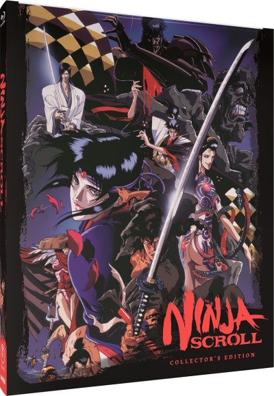 Ninja Scroll (1993) (Section 23 Films) (Steelbook)/Koichi Yamadera, Emi Shinohara, and Takeshi Aono@Not Rated@Blu-ray