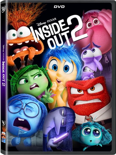 Inside Out 2 (2024)/Amy Poehler, Maya Hawke, and Kensington Tallman@PG@DVD