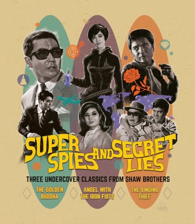 Super Spies and Secret Lies: Three Undercover Classics from Shaw Brothers (1966-1969) (Eureka! Entertainment)/Lily Ho, Pei-Shan Chang, and Zaldy Zshornack@Not Rated@Blu-ray