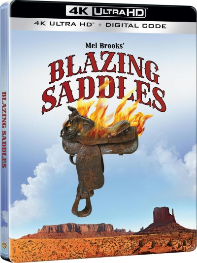 Blazing Saddles (1974) (Steelbook)/Cleavon Little, Gene Wilder, and Slim Pickens@R@4K Ultra HD