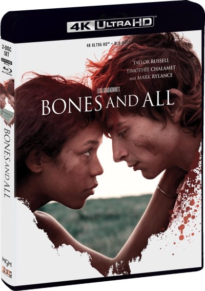 Bones and All (2022) (SCREAM! Factory)/Taylor Russel, Timothée Chalamet, and Mike Rylance@R@4K Ultra HD + Blu-ray