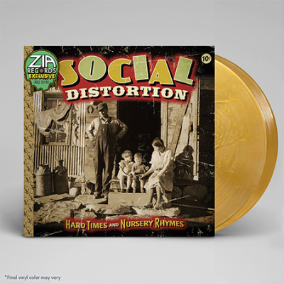 Social Distortion/Hard Times And Nursery Rhymes (Zia Exclusive)@2 x Gold Nugget Vinyl@Limited To 300