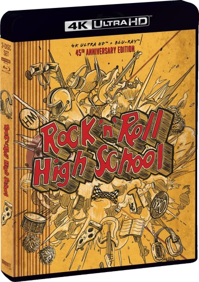 Rock 'n' Roll High School (1979) (SHOUT! Studios)/P. J. Soles, Vince Van Patten, and Clint Howard@PG@4K Ultra HD + Blu-ray