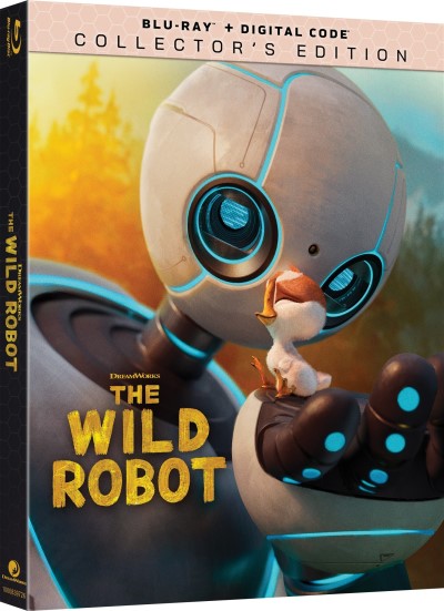 The Wild Robot (2024)/Lupita Nyong'o, Pedro Pascal, and Kit Connor@PG@Blu-ray