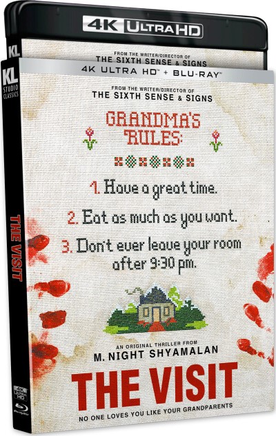 The Visit (2015) (KL Studio Classics)/Olivia DeJonge, Ed Oxenbould, and Deanna Dunagan@PG-13@4K Ultra HD + Blu-ray