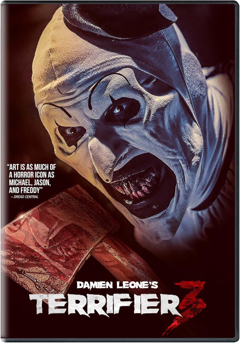 Terrifier 3 (2024) (Canadian Release)/David Howard Thornton, Lauren LaVera, and Elliott Fullam@Not Rated@DVD