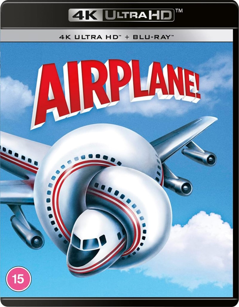 Airplane! (1980) (Remastered) (Region B/2)/Robert Hays, Julie Hagerty, and Kareem Abdul-Jabbar@PG@4K Ultra HD + Blu-ray