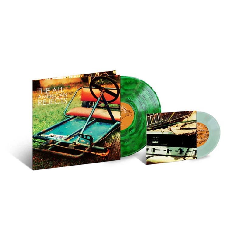 The All-American Rejects/The All-American Rejects (Ghostly Green Vinyl)@B0027494-0@LP/Coke Bottle 7"