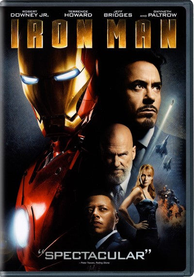 Iron Man (2008)/Robert Downey Jr., Gwyneth Paltrow, and Jeff Bridges@PG-13@DVD