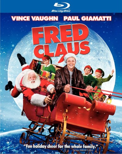 Fred Claus/Vine Vaughn, Paul Giamatti, and Miranda Richardson@PG@Blu-ray