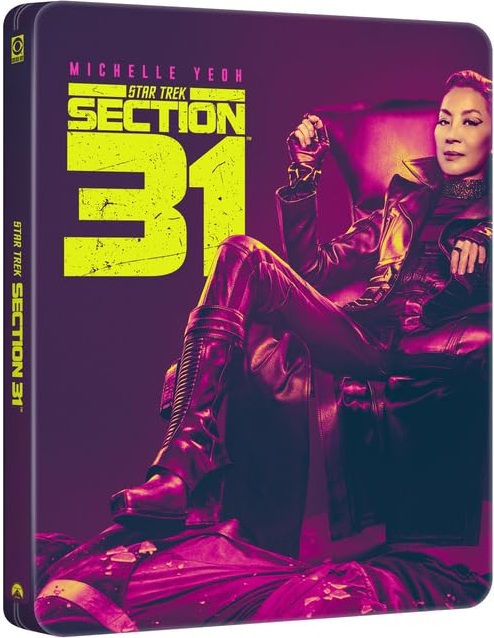 Star Trek: Section 31 (2025) (SteelBook)/Michelle Yeoh, Omari Hardwick, and Sam Richardson@PG-13@4K Ultra HD + Blu-ray