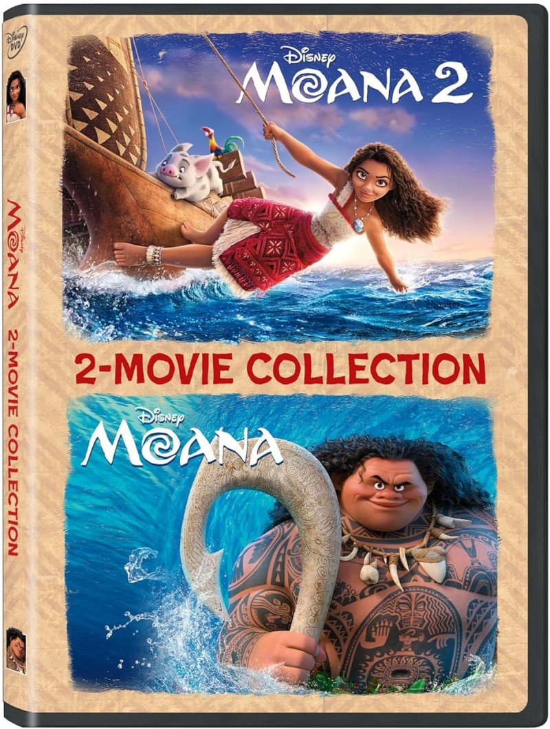 Moana: 2-Movie Collection (2016-2024)/Auli?i Cravalho, Dwayne "The Rock" Johnson, and Alan Tudyk@PG@DVD