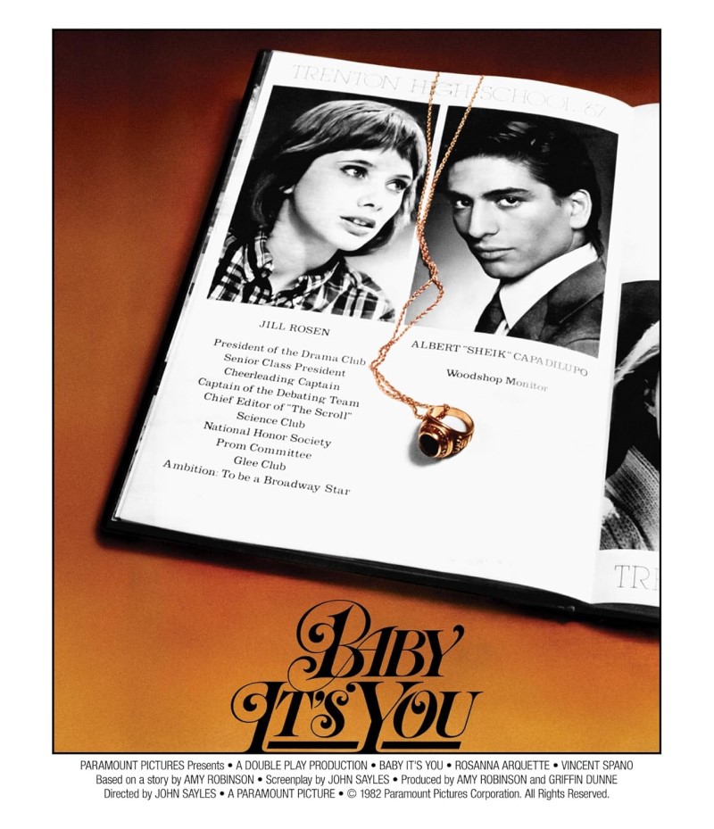 Baby It's You (1983) (Fun City Editions)/Rosanna Arquette, Vincent Spano, and Joanna Merlin@R@Blu-ray