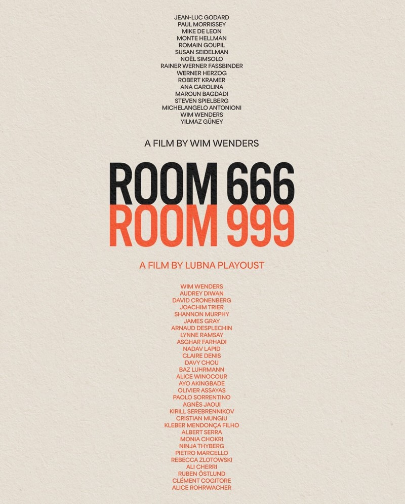 Room 666/Room 999 (1982-2023) (Janus Films)/Wim Wenders, Michelangelo Antonioni, and Maroun Bagdadi@Not Rated@Blu-ray