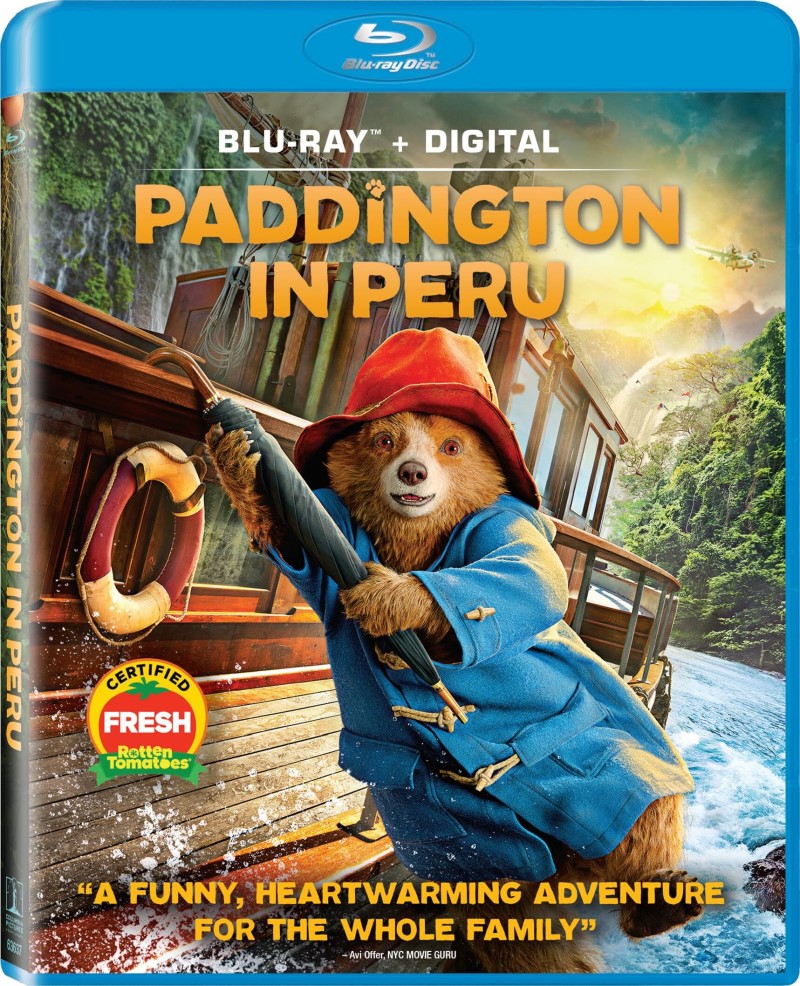 Paddington in Peru (2024)/Ben Whishaw, Hughe Bonneville, and Emily Mortimer@PG@Blu-ray