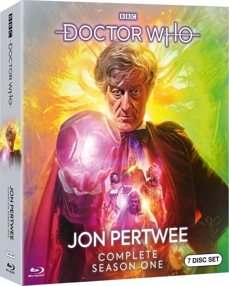 Doctor Who: Jon Pertwee - Complete Season One/Jon Pertwee, Katy Manning, and Nicholas Courtney@Not Rated@Blu-ray
