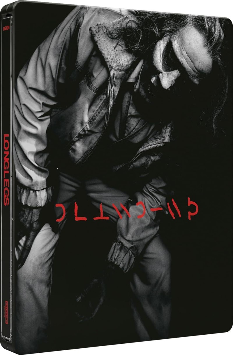 Longlegs (2024) (SteelBook)/Maika Monroe, Nicolas Cage, and Blair Underwood@R@4K Ultra HD