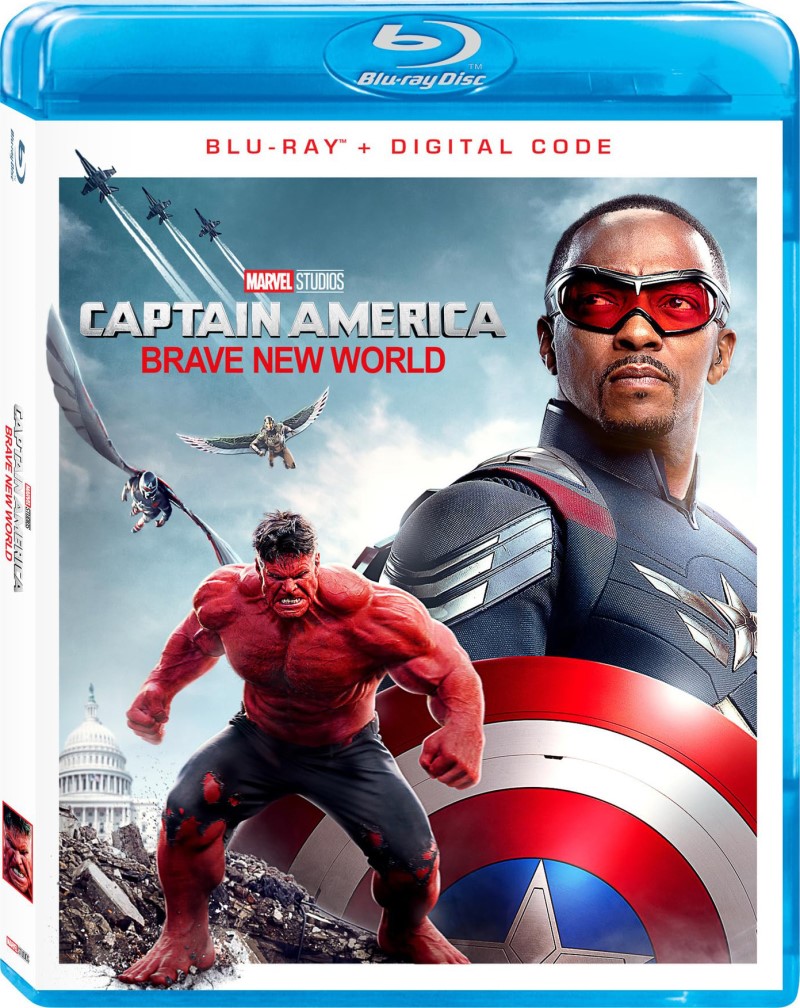 Captain America: Brave New World (2025)/Anthony Mackie, Danny Ramirez, and Harrison Ford@PG-13@Blu-ray