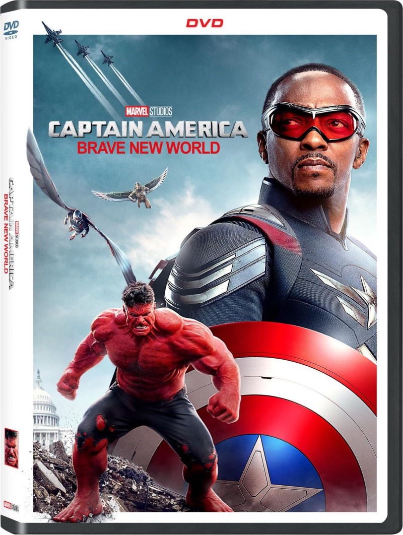 Captain America: Brave New World (2025)/Anthony Mackie, Danny Ramirez, and Harrison Ford@PG-13@DVD