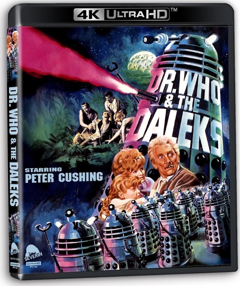 Doctor Who and the Daleks (1965 (Severin Films)/Peter Cushing, Roy Castle, and Jennie Linden@Not Rated@4K Ultra HD + Blu-ray