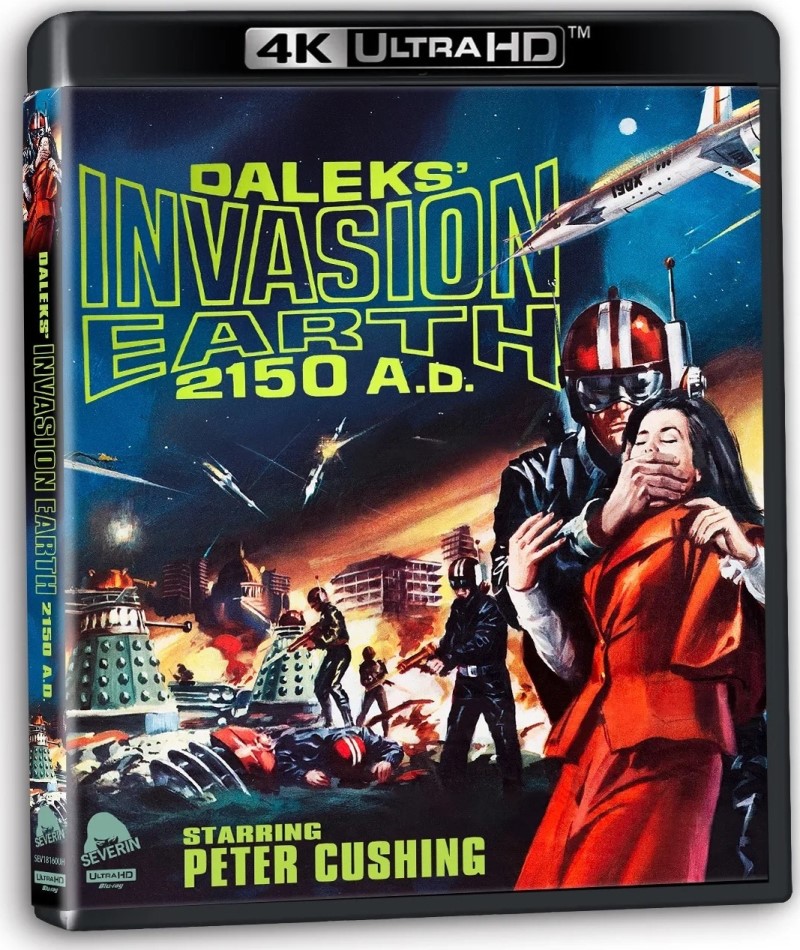 Daleks' Invasion Earth 2150 A.D. (1966) (Severin Films)/Peter Cushing, Bernard Cribbins, and Ray Brooks@Not Rated@4K Ultra HD + Blu-ray