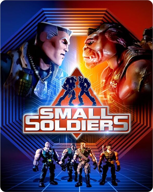 Small Soldiers (1998) (SteelBook)/Tommy Lee Jones, Frank Langella, and Kirsten Dunst@PG-13@4K Ultra HD + Blu-ray
