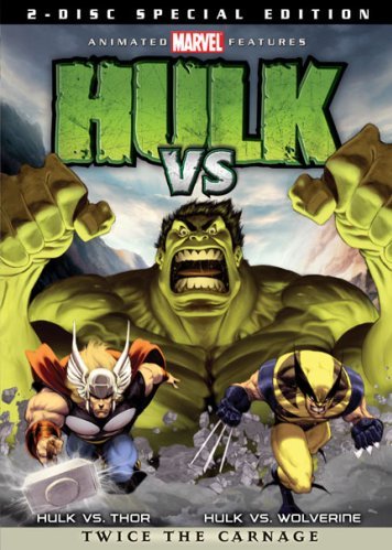 Hulk VS. (2009) (Two-Disc Special Edition)/Fed Tatasciore, Matthew Wolf, and Steve Blum@PG-13@DVD