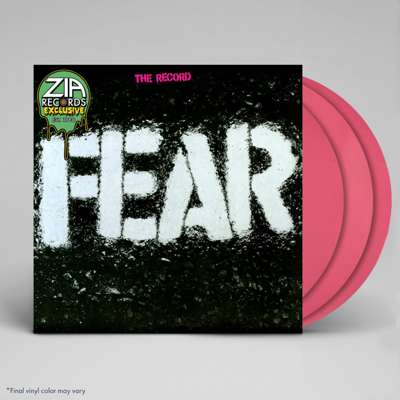 Fear The Record (zia Exclusive) Hot Pink Triple Vinyl Deluxe Expanded