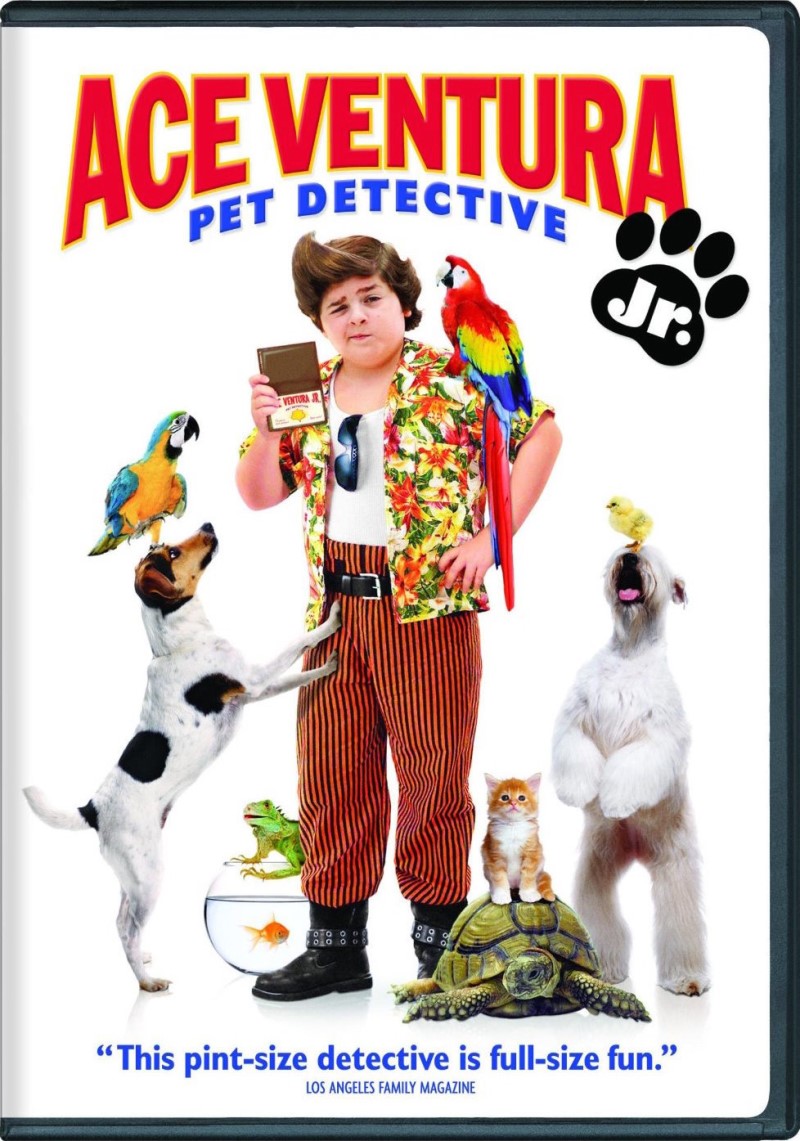 Ace Ventura Jr.: Pet Detective (2009)/Josh Flitter, Emma Lockhart, and Ann Cusack@PG@DVD