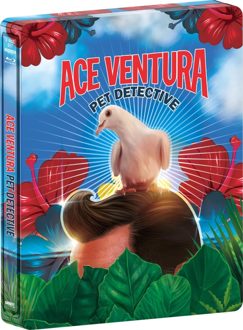 Ace Ventura: Pet Detective (1994) (SHOUT! Select) (SteelBook)/Jim Carrey, Sean Young, and Courteney Cox@PG-13@4K Ultra HD + Blu-ray