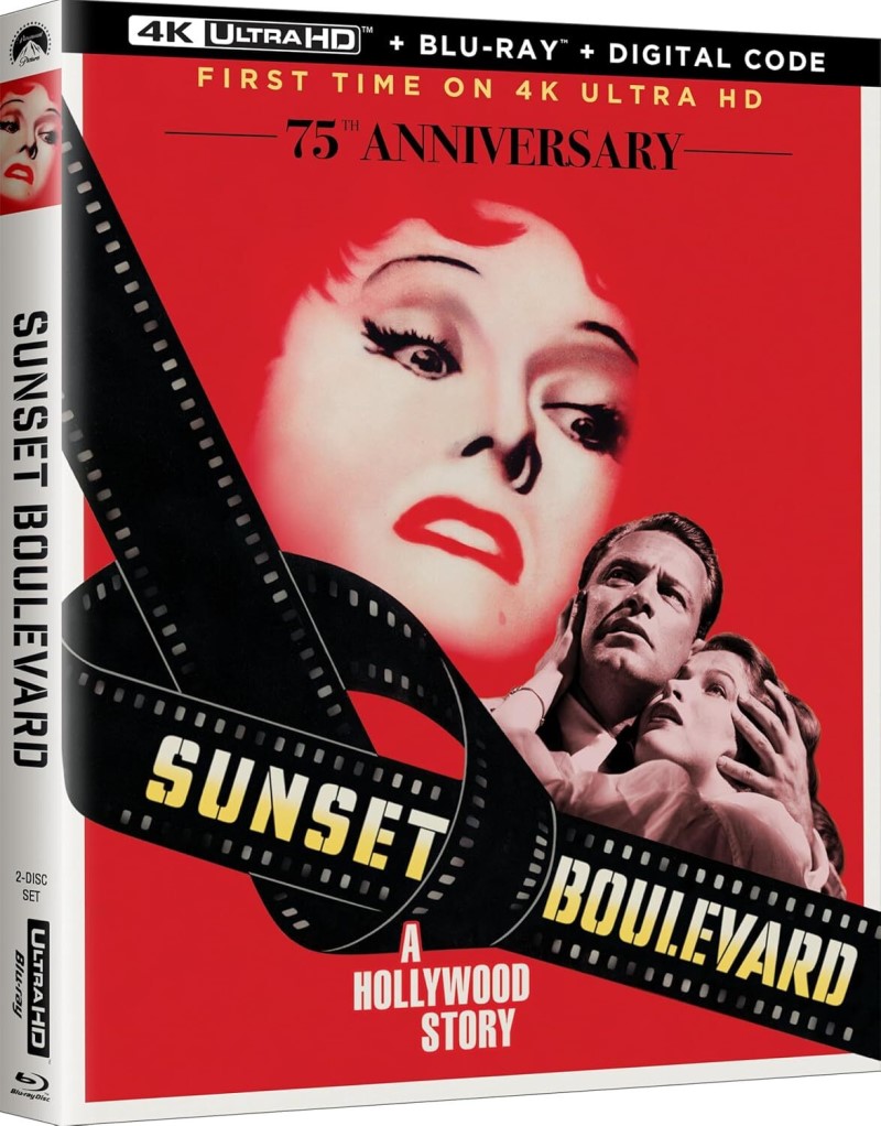 Sunset Boulevard (1950)/William Holden, Gloria Swanson, and Erich von Stroheim@Not Rated@4K Ultra HD + Blu-ray