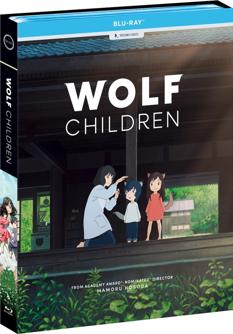 Mamoru Hosada's Wolf Children (2012) (GKIDS)/Aoi Miyazaki, Takao Osawa, and Haru Kuroki@PG@Blu-ray