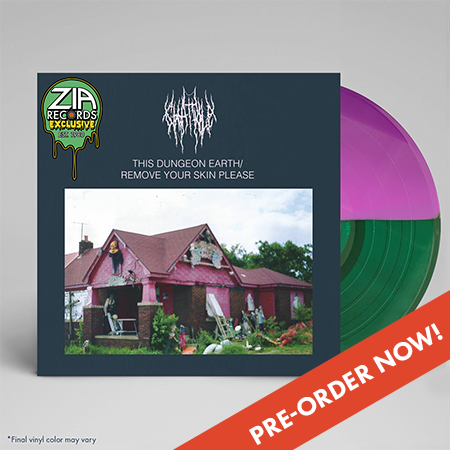 Chat Pile/This Dungeon Earth/Remove Your Skin Please (Zia Exc@Zia Exclusive - Limited To 100@Half Emerald Green / Half Grimace Purple