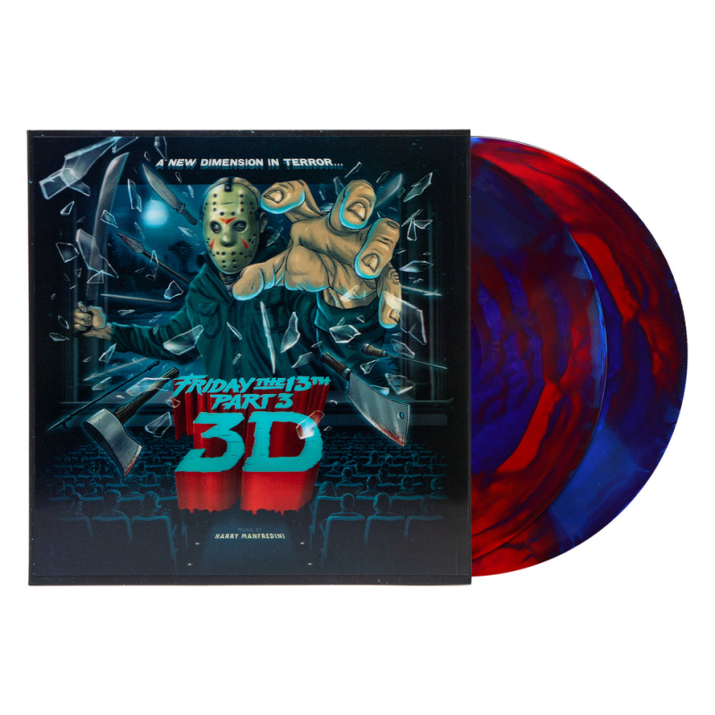 Friday The 13th: Part III/Score (Metallic Red & Blue Swirl Vinyl)