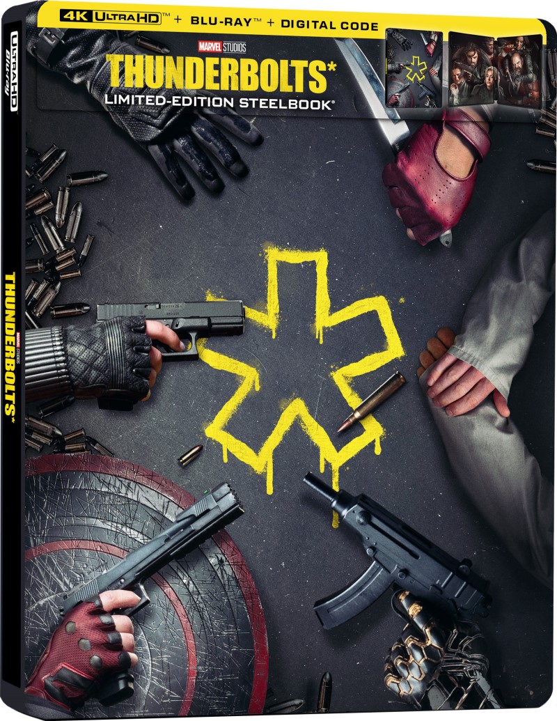 Thunderbolts* (2025) (a.k.a The New Avengers) (SteelBook)/Florence Pugh, Sebastian Stan, and Wyatt Russell@PG-13@4K Ultra HD + Blu-ray