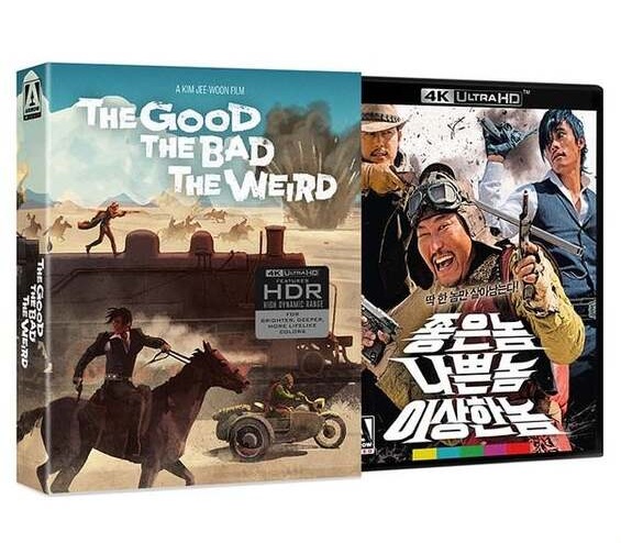 The Good, the Bad, the Weird (2008) (Arrow Films) (Limited Edition)/Song Kang-ho, Lee Byung-hun, and Jung Woo-sung@Not Rated@4K Ultra HD