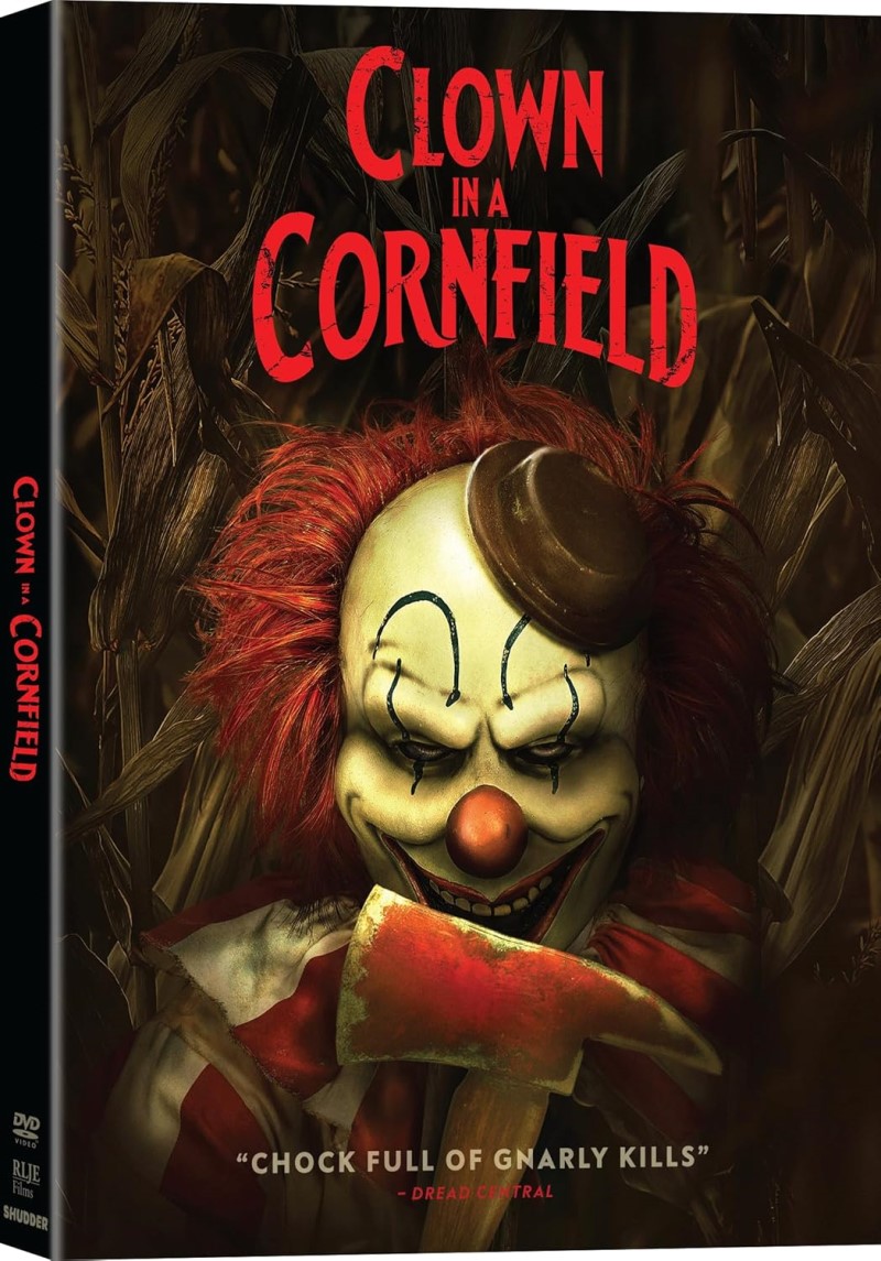 Clown in a Cornfield (2025)/Katie Douglas, Aaron Abrams, and Carson MacCormac@R@DVD