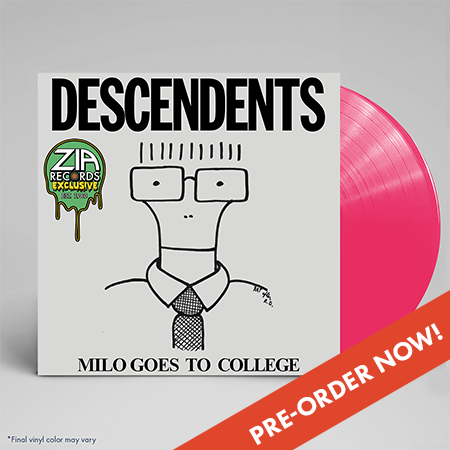 Descendents/Milo Goes To College (Zia Exclusive)@Pink Vinyl@Limited To 500