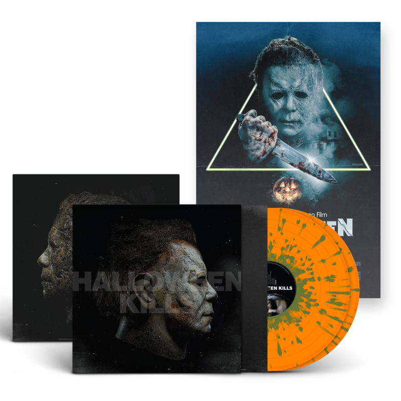 Halloween Kills/Original Motion Picture Soundtrack (Orange w/ Green Splatter Vinyl)@Expanded Edition@2LP
