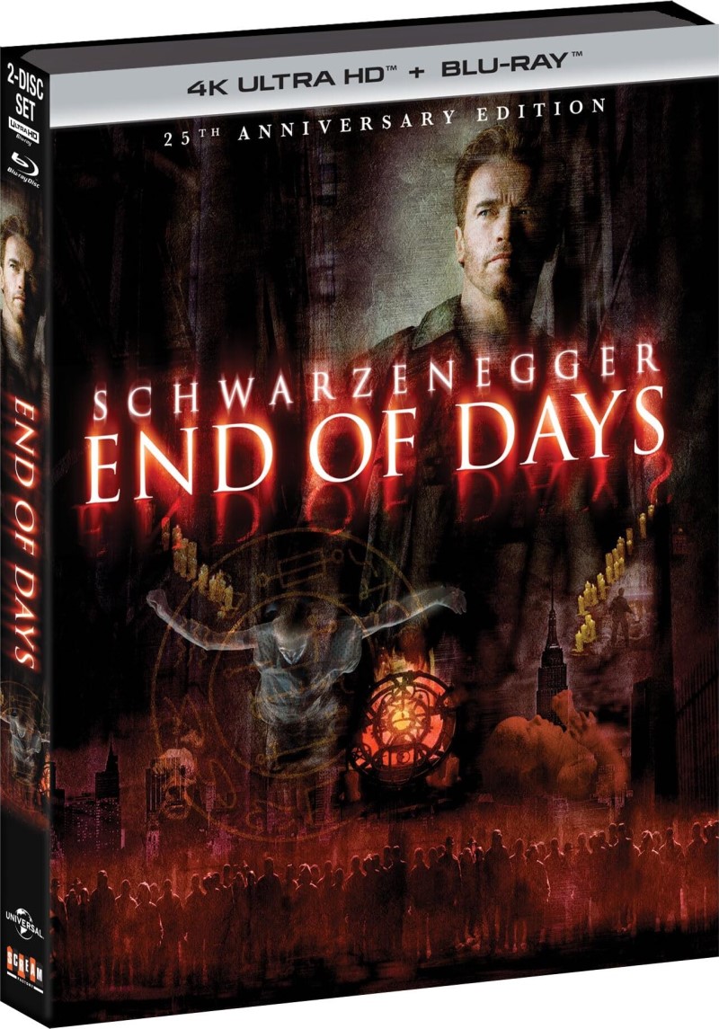 End of Days (1999) (SCREAM! Factory)/Arnold Schwarzenegger, Gabriel Byrne, and Kevin Pollack@PG-13@4K Ultra HD + Blu-ray