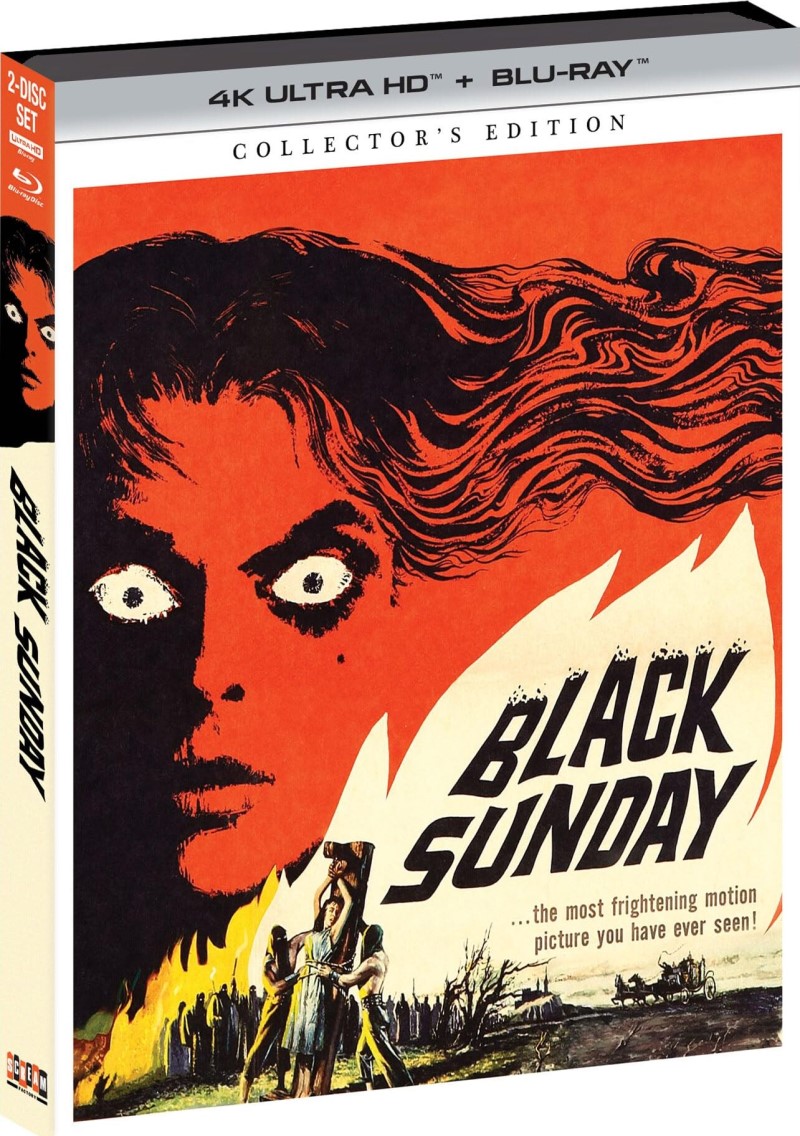 Black Sunday (1960) (SCREAM! Factory)/Barbara Steele, John Richardson, and Andrea Checchi@Not Rated@4K Ultra HD + Blu-ray