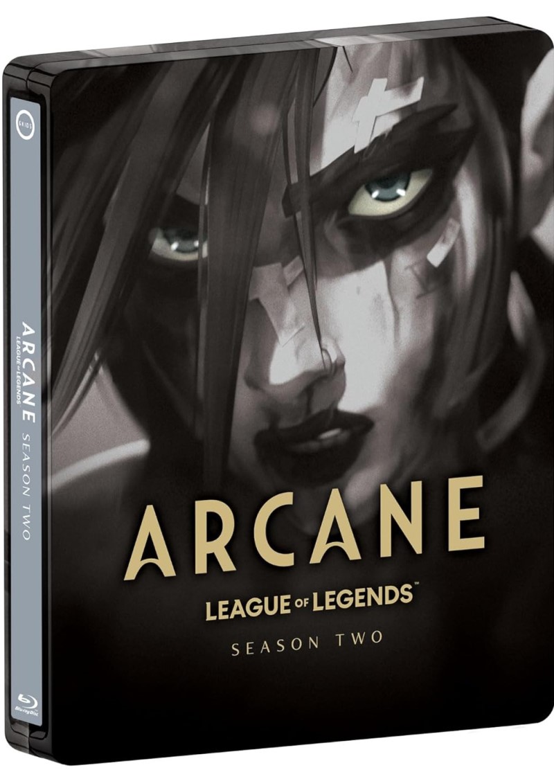 Arcane: Legue of Legends (2021) - Season Two (GKIDS) (SteelBooks)/Hailee Steinfeld, Ella Purnell, and Kevin Alejandro@TV-14@Blu-ray