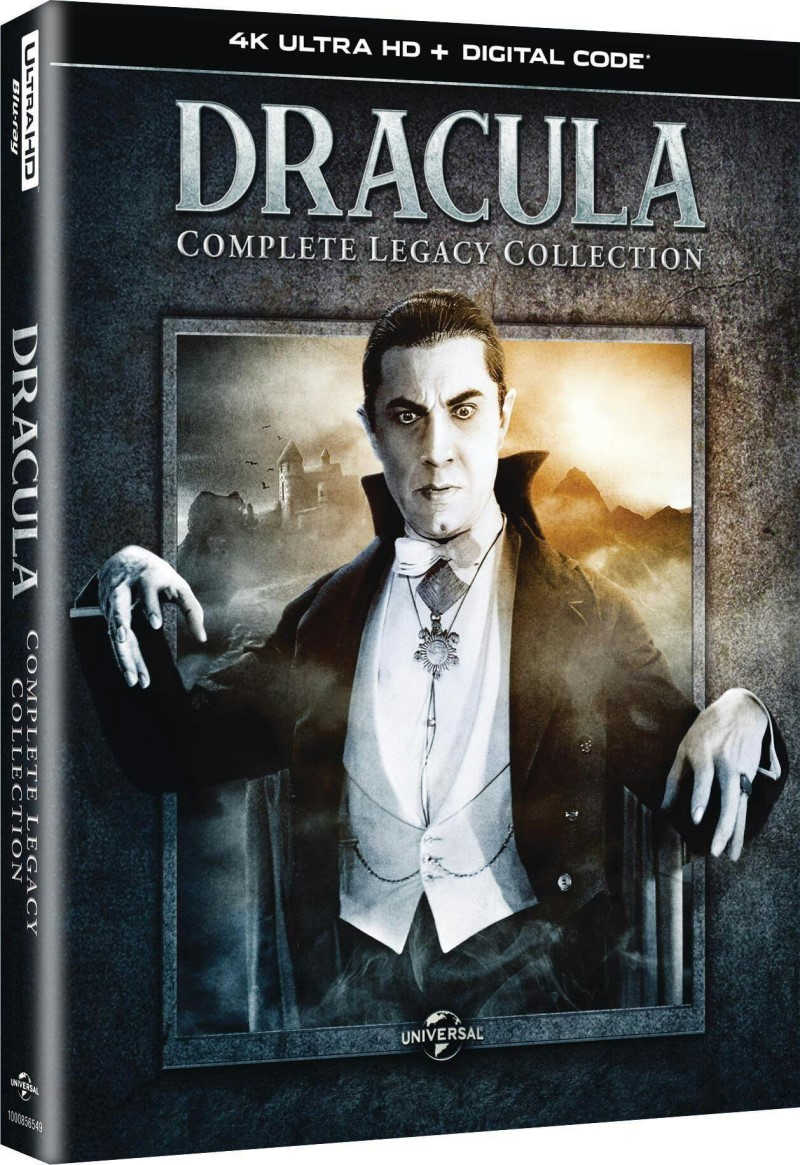 Dracula: Complete Legacy Collection (1931-1948)/Bela Lugosi, Lon Chaney Jr., and Boris Karloff@Not Rated@4K Ultra HD