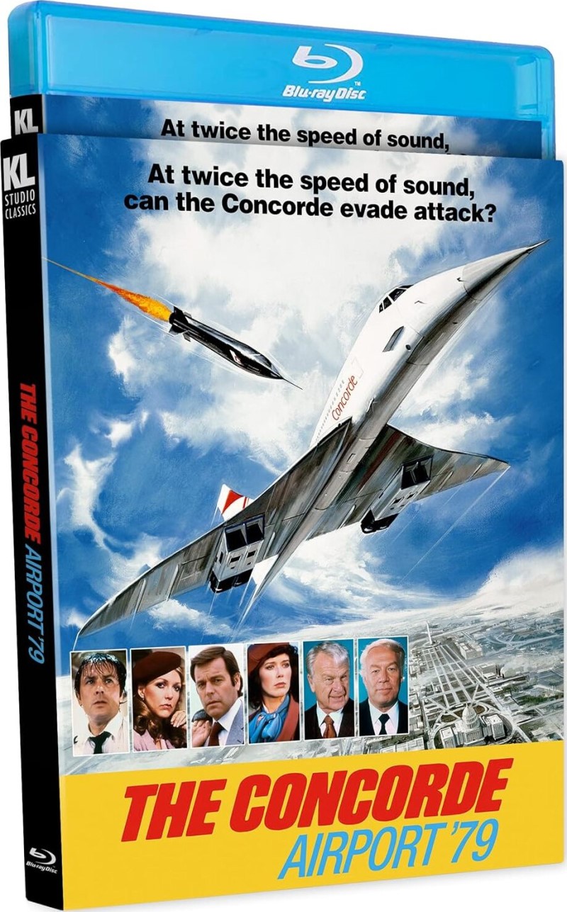 The Concorde... Airport '79 (1979) (KL Studio Classics)/Alain Delon, Susan Blakely, and Robert Wagner@PG@Blu-ray