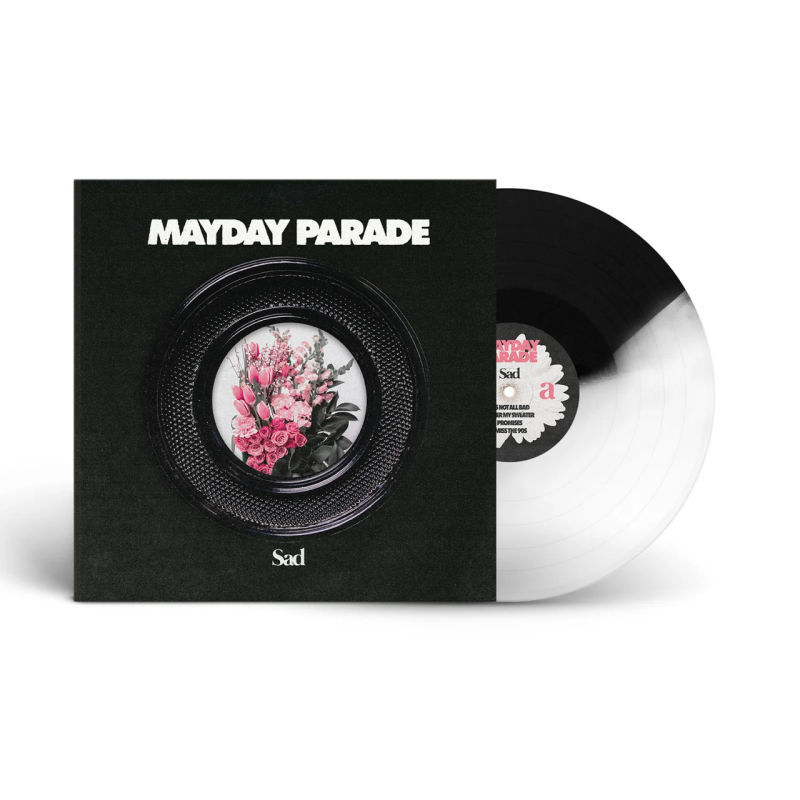 Mayday Parade/Sad (Black & Clear Blend Vinyl)@Amped Exclusive
