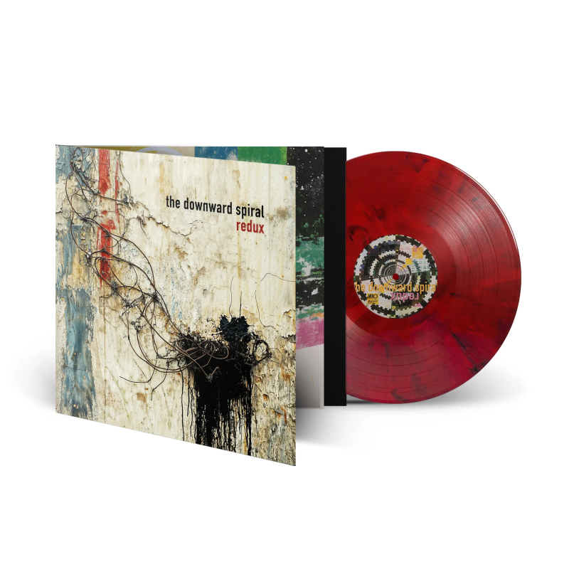 Various Artist/The Downward Spiral (1994) (Redux) (Red and Black MArbled Vinyl)@2 LP