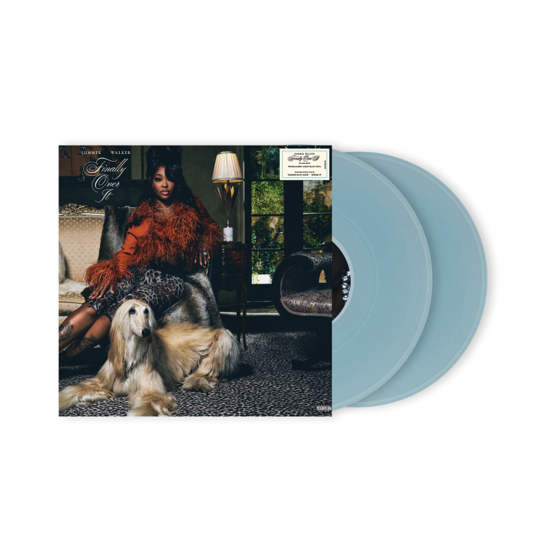 Summer Walker/Finally Over It (Translucent Light Blue Vinyl w/ Signed Insert)@Indie Exclusive@2LP
