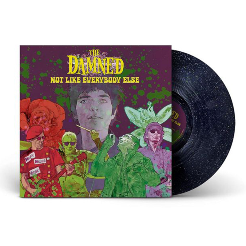 The Damned/Not Like Everybody Else (Rainbow Sparkle Vinyl)