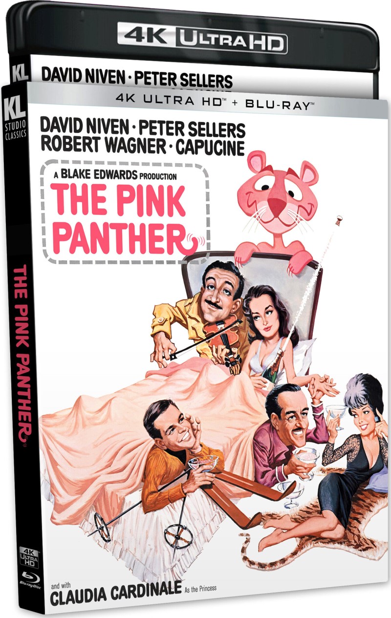 The Pink Panther (1963) (KL Studio Classics)/David Niven, Peter Sellers, and Robert Wagner@PG@4K Ultra HD + Blu-ray